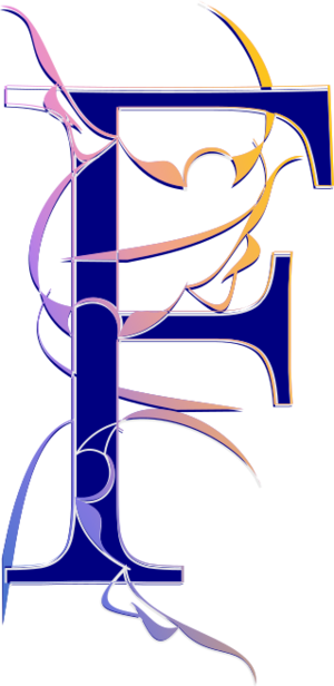 clip art clipart svg openclipart color 图标 sign symbol decorative decoration alphabet letter confetti 剪贴画 颜色 符号 标志 装饰