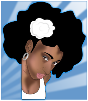 clip art clipart svg openclipart black woman lady 人物 cartoon female eye portrait face hair afro afro-american hairstyle haircut earrings negro 剪贴画 卡通 女人 女性 黑色 女士 头发 毛发 肖像 头像