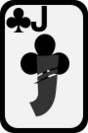 clip art clipart svg openclipart black color grayscale card remix jack cards clubs deck gambling casino gamble 剪贴画 颜色 黑色 去色 卡牌 卡片
