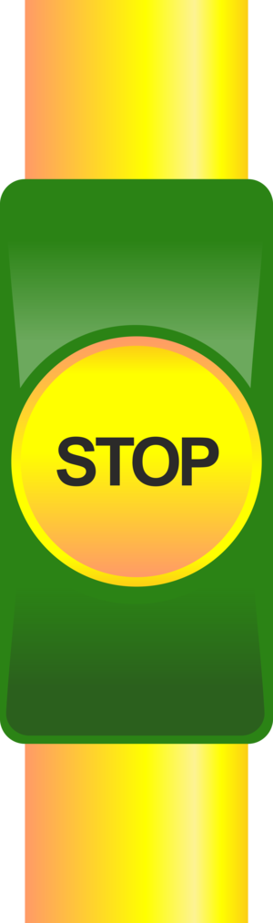 clip art clipart svg openclipart green yellow 交通 button public bus stop tram 剪贴画 绿色 草绿 黄色 按钮