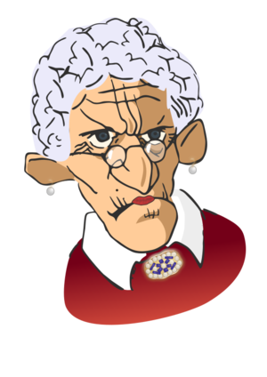 clip art clipart svg openclipart old woman lady 人物 female person dress human glasses senior angry ugly grumpy grandmother grandma granny elderly earring witch brooch jewelery wrinkle wrinkles 剪贴画 女人 女性 女士 人类 人