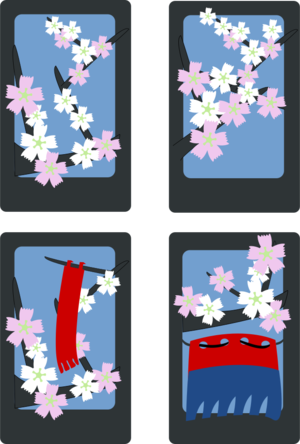 clip art clipart svg openclipart scenery color 花朵 scene tree cartoon winter card game sky cards four spring theme greeting idyll 剪贴画 颜色 卡通 游戏 冬天 冬季 卡牌 卡片 场景 树木 风景 春天 春季