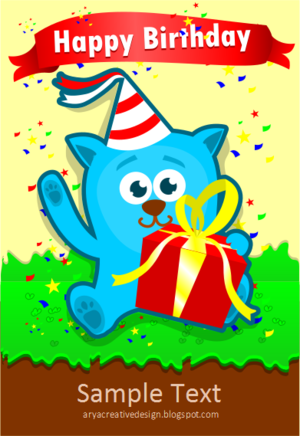 clip art clipart svg openclipart color 动物 bear card celebration 生日 decorating teddy templete 剪贴画 颜色 卡牌 卡片 庆祝