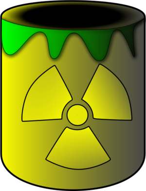 clip art clipart svg openclipart black yellow cartoon 图标 colour sign symbol toxic container nuclear can round warning danger material dangerous radioactive radioactivity dump power-station dump bin 剪贴画 符号 标志 卡通 黑色 黄色 彩色 危险 警告 容器