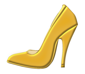 clip art clipart svg openclipart color yellow gold lady colour leather footwear shoe shiny heel high heeled lacquer cinderella gold shoe golden shoe 剪贴画 颜色 女人 女性 黄色 女士 彩色 黄金 金色
