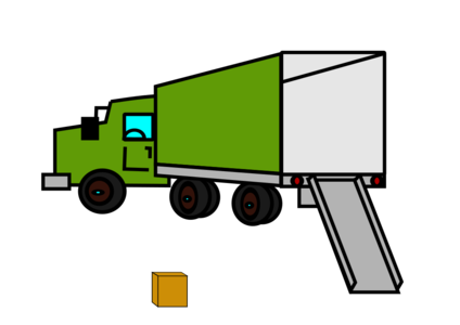 clip art clipart svg openclipart green color transportation 交通 vehicle drive driver road truck empty traffic lorry delivery large moving heavy opened wheeled vehicle camion autotruck removals moving truck semi 剪贴画 颜色 绿色 草绿 运输 驾车 公路 马路 道路 大型的