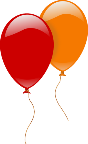 clip art clipart svg openclipart red flying play balloon toy orange party air celebration new year festive 生日 two floating lead balloons 剪贴画 红色 橙色 庆祝 派对 宴会 飞行 玩具 新年