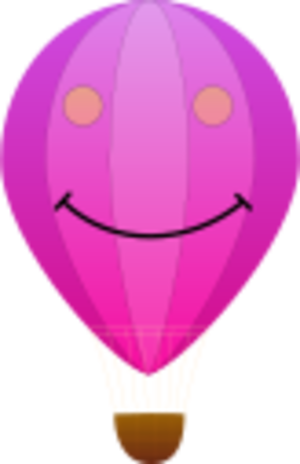 clip art clipart svg openclipart color fly flying balloon transportation cartoon colour travel aircraft air pink smiling smile floating tourist rope sightseeing 剪贴画 颜色 卡通 运输 彩色 微笑 旅行 粉红 粉红色 飞行