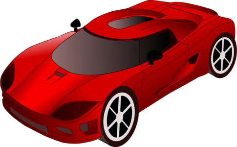 clip art clipart svg openclipart red color car automobile motor racing speed expensive coupe sportscar raace 剪贴画 颜色 红色 小汽车 汽车 高速