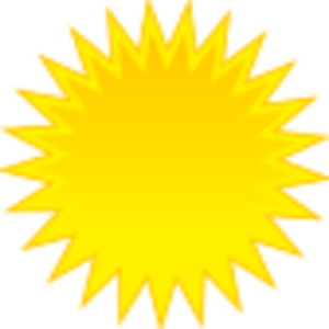 clip art clipart svg openclipart simple hot color nature 图标 weather sign symbol map sun clouds sky web forecast fog website climate meteorology weather symbol sunny sunshine 剪贴画 颜色 符号 标志 地图 太阳