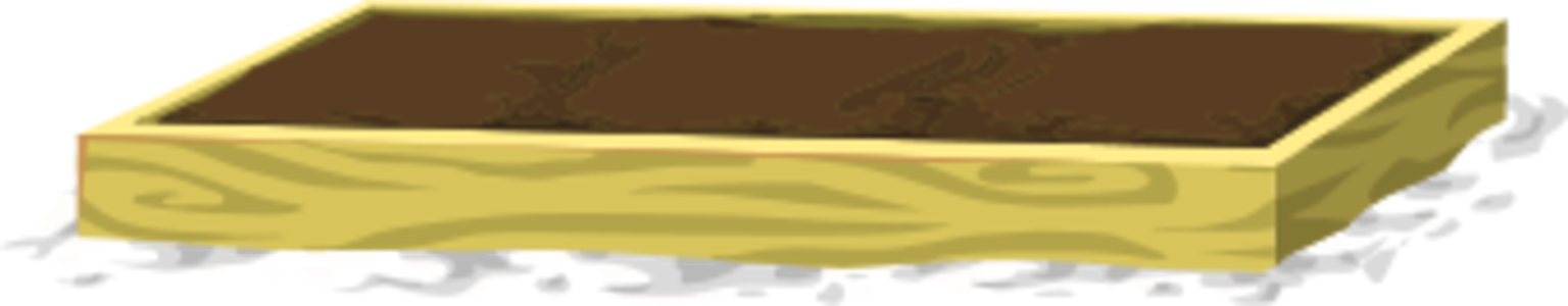 clip art clipart svg openclipart window brown green 图标 box land wood sand natural glitch ground firebog mud planting planter window box 1x3 剪贴画 绿色 草绿 木制品 木材 木头