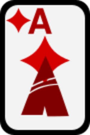 clip art clipart svg openclipart red black color card cards diamonds deck gambling casino gamble ace 剪贴画 颜色 黑色 红色 卡牌 卡片