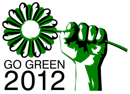 clip art clipart svg openclipart green color 花朵 fist environment environmental elections 2012 green power 剪贴画 颜色 绿色 草绿