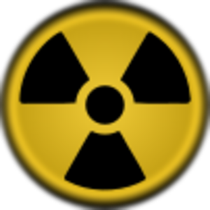 clip art clipart svg openclipart black yellow sign symbol nuclear radiation weapon atomic radioactivity significant reactors disarmament deterrent stockpile neutrons 剪贴画 符号 标志 黑色 黄色