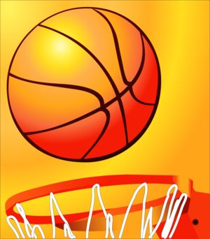clip art clipart svg openclipart red color play equipment ball 运动 sports game score basketball nba net player training playing match enter hoop request+completed 剪贴画 颜色 红色 游戏 器材 球