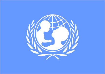svg blue flag kids children international organization unicef united nations fund 蓝色 旗帜 小孩 儿童