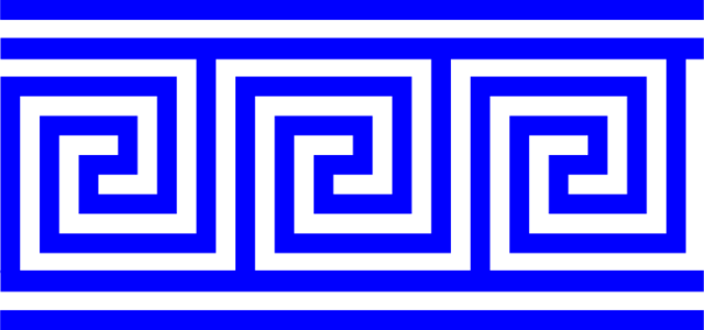 clip art clipart svg openclipart blue greek decorative decoration border pattern key square repeating 剪贴画 装饰 蓝色 正方形 矩形 方形 花样