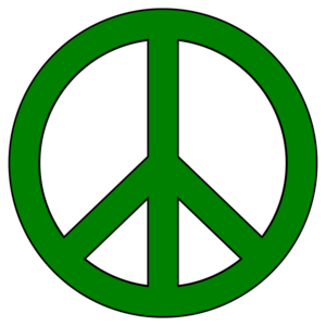 clip art clipart svg openclipart green simple black color 爱情 sign symbol border peace movement humanity 剪贴画 颜色 符号 标志 绿色 草绿 黑色