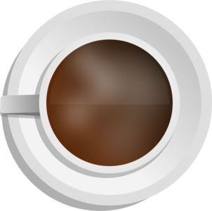 clip art clipart svg openclipart beverage black coffee cup liquid mug drink hot coffeine photorealistic tea top view top full ceramic coffeecup 剪贴画 黑色 饮料 饮品