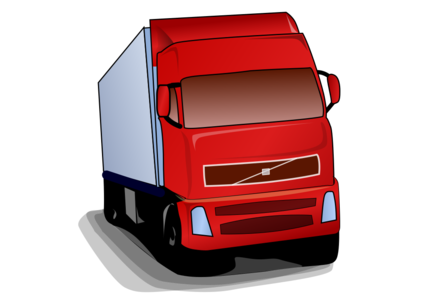 clip art clipart svg openclipart red color transportation 交通 vehicle drive driver road truck traffic lorry delivery large heavy wheeled vehicle camion autotruck semi 剪贴画 颜色 红色 运输 驾车 公路 马路 道路 大型的