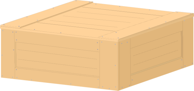 clip art clipart svg openclipart color 交通 图标 icons colors box container photorealistic wooden wood packaging make pastel cover chest pale make out crate pack case package bin wooden box cardboard 剪贴画 颜色 彩色 木制品 木材 木头 容器