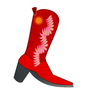 clip art clipart svg openclipart brown red black color colour country leather footwear shoe shoes clothing hat decorated clothes boot high fashion western boots cowboy heels santiag 帽子 剪贴画 颜色 装饰 黑色 红色 彩色 时尚 流行 衣服