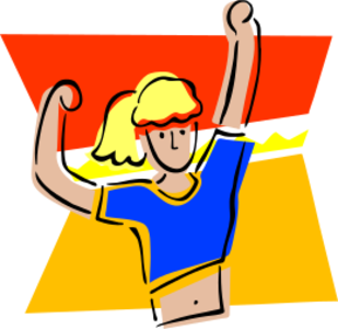 clip art clipart svg openclipart woman lady 人物 运动 女孩 activity exercise fitness fit victory gym aerobics 剪贴画 女人 女性 女士