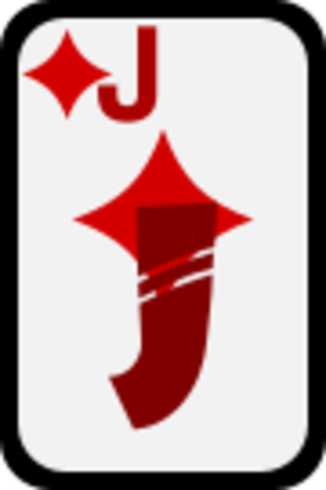clip art clipart svg openclipart red black color card jack cards diamonds deck gambling casino gamble 剪贴画 颜色 黑色 红色 卡牌 卡片