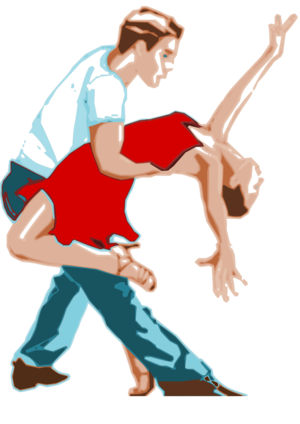 clip art clipart svg openclipart color couple move pair dance pose dancers salsa 剪贴画 颜色