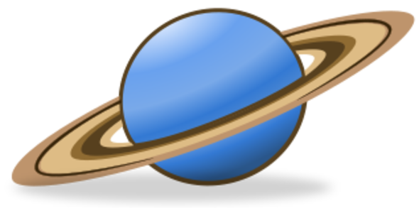 clip art clipart svg openclipart color blue 图标 sign symbol space moon rotation natural largest planet rings orbit saturn second solar system astronomical symbol gas giant planetary satellites observations 月 月亮 月球 剪贴画 颜色 符号 标志 蓝色