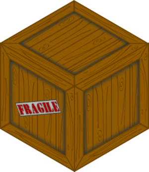 clip art clipart svg openclipart color transportation cartoon 图标 box container isometric shadow photorealistic wooden packaging load chest inside crate full pack package bin items fragile cardboard 剪贴画 颜色 卡通 运输 阴影 木制品 木头 容器