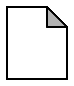 clip art clipart svg openclipart simple black white 图标 icons sign symbol desktop document file design software link generic filesystem 剪贴画 符号 标志 黑色 白色 设计 文档 文件