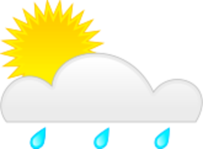 clip art clipart svg openclipart simple color nature 图标 weather sign symbol sun clouds sky cloud web pastel forecast website climate raining meteorology weather symbol sunny rain rainy precipitation 剪贴画 颜色 符号 标志 太阳