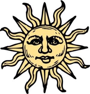 clip art clipart svg openclipart hot 图标 weather temperature symbol summer happy sun round space face smiling smile circle warm desert woodcut 剪贴画 符号 夏天 夏季 夏日 微笑 圆形 太阳