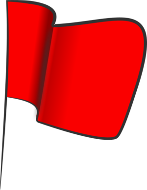 svg red symbol flag warning signal wavy ideal 符号 红色 旗帜