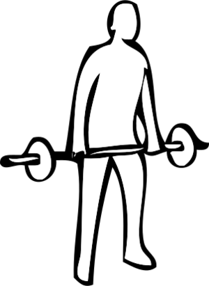 clip art clipart svg openclipart line art 男孩 man 运动 activity exercise male guy fitness weightlifting instruction gym weights lifting lift up 剪贴画 男人 线描 线条画 男性