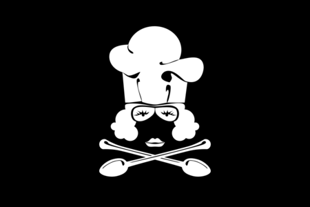 svg black 食物 symbol flag pirate cooking kitchen chef crazy curiosity 符号 黑色 旗帜