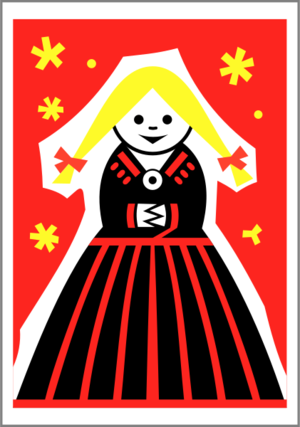 clip art clipart svg cartoon box label 女孩 russian soviet sticker matchbox matches estonian 剪贴画 卡通 标签