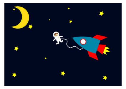 clip art clipart svg openclipart man space rocket moon stars astronaut walk spacewalk outer space rocket universe 月 月亮 月球 剪贴画 男人