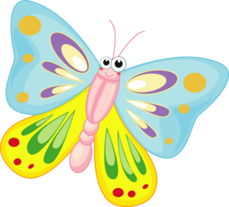 clip art clipart svg openclipart color blue 花朵 yellow 动物 wings cartoon insect decorative summer smiling smile abstract cute butterfly spring pretty 剪贴画 颜色 卡通 蓝色 黄色 夏天 夏季 夏日 微笑 春天 春季 可爱