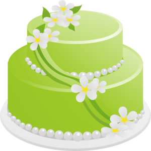 clip art clipart svg openclipart green 食物 花朵 white party decorated celebration celebrate 生日 cake anniversary 婚礼 marriage age birthday cake two-strey deciration 剪贴画 装饰 绿色 草绿 白色 庆祝 派对 宴会