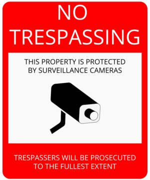 clip art clipart svg openclipart red black color white 图标 sign symbol camera poster protection warning sticker logo surveillance no with printable trespassing 剪贴画 颜色 符号 标志 黑色 白色 红色 保护 照相机 摄影机