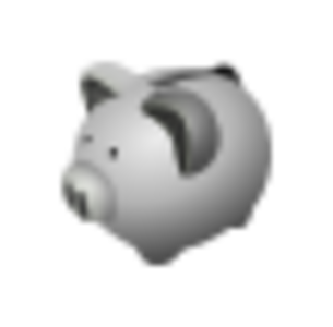 clip art clipart svg openclipart grey grayscale money savings save bank shadow pig piggy piggybank saving account 剪贴画 去色 阴影 货币 金钱 钱 灰色
