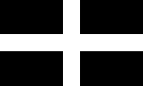 svg black flag england uk united kingdom county cornwall peninsula 黑色 旗帜