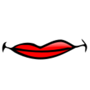 clip art clipart svg openclipart red 食物 sound 爱情 woman speech mouth 女孩 smiling speak kiss lips lipstick anatomy soft movable 剪贴画 女人 女性 红色 微笑 声音 说话