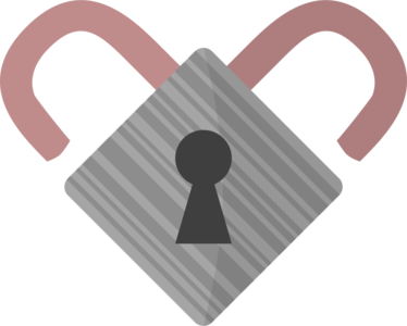 clip art clipart svg openclipart grey color 图标 symbol open heart pink lock key locked padlock 剪贴画 颜色 符号 心形 心脏 粉红 粉红色 灰色