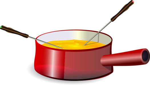 clip art clipart svg openclipart red color 食物 yellow swiss pot dish cooking kitchen cheese chef cook preparation fondue saucepan 剪贴画 颜色 红色 黄色