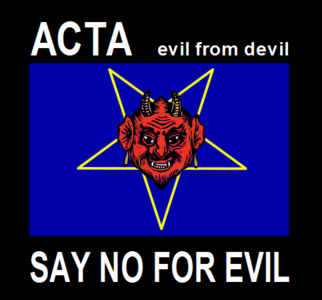 clip art clipart svg openclipart color freedom sign symbol devil sticker evil internet censorship acta 剪贴画 颜色 符号 标志 因特网 互联网