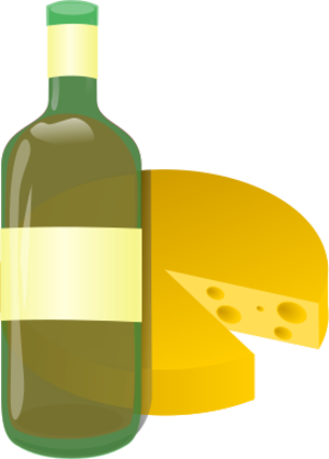 clip art clipart svg openclipart drink 食物 yellow white swiss colour bottle wine round holes cheese dairy dairy product eat white wine 剪贴画 白色 黄色 彩色 饮料 饮品 吃的