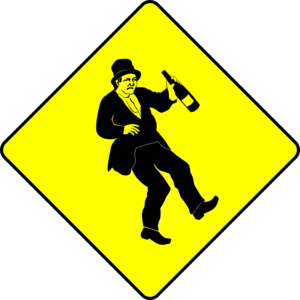 clip art clipart svg openclipart black yellow 人物 sign alcohol humor warning road sign traffic drunk roadsign caution pedestrians attention alcoholism drunken 剪贴画 标志 黑色 黄色 路标 警告